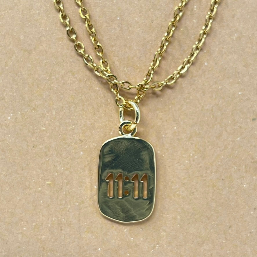 11:11 Pendant Necklace