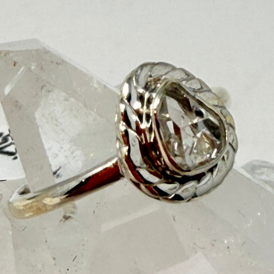 Ring - Herkimer Diamond - Size 8