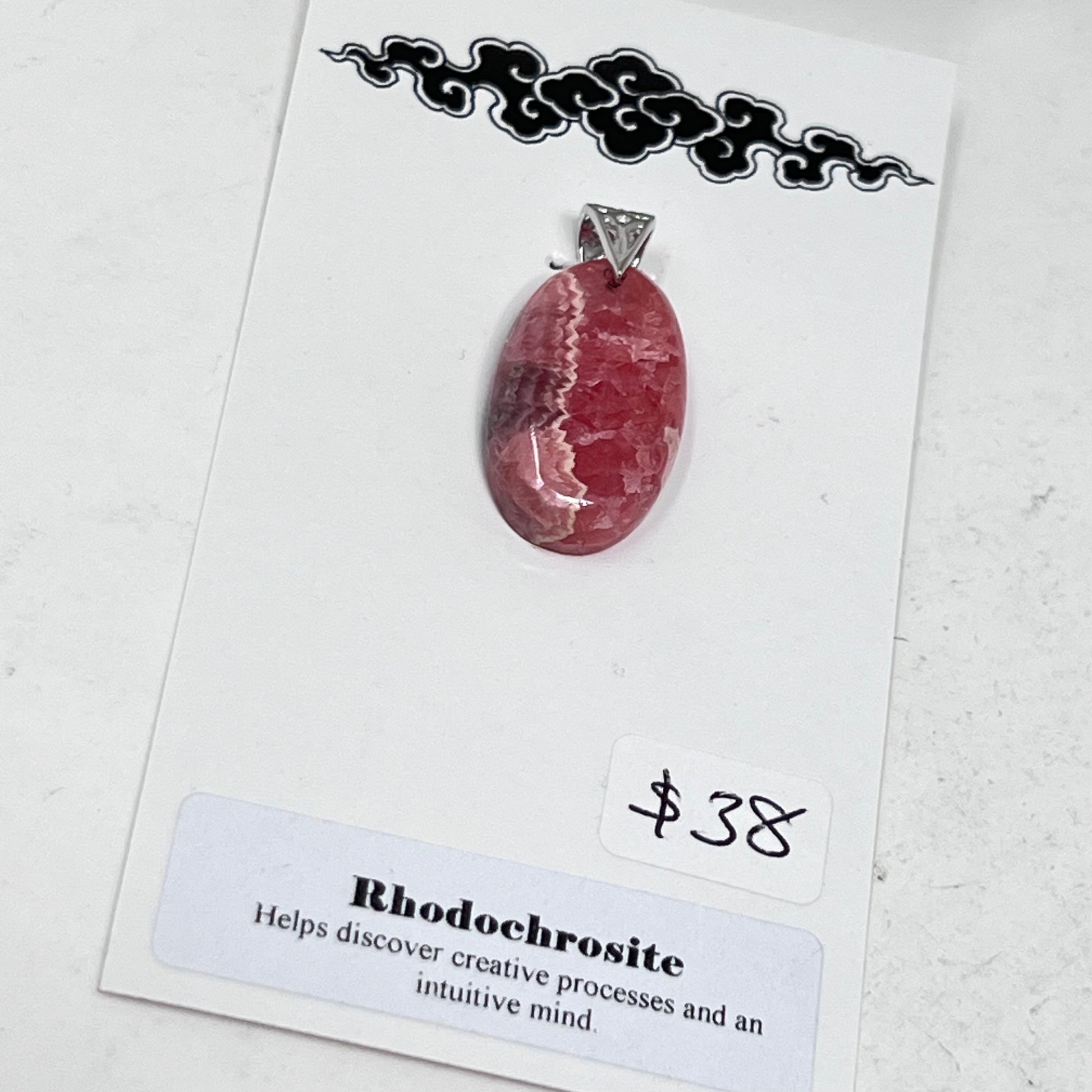 Pendant - Rhodocrosite