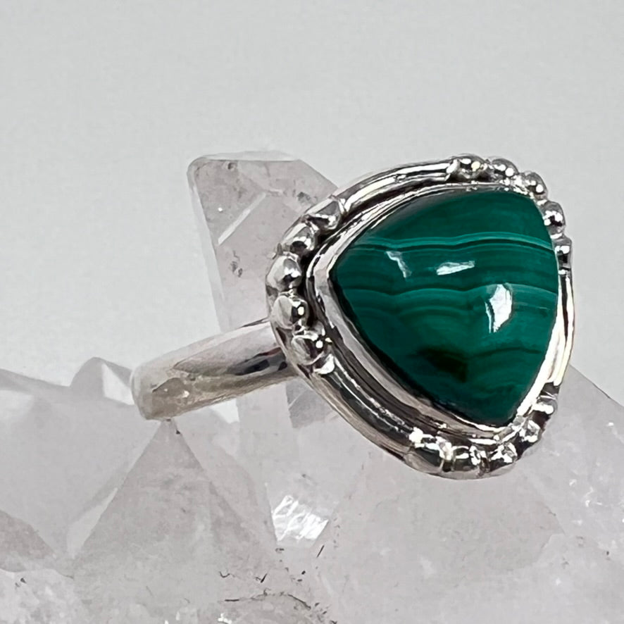 Ring - Malachite - Size 7