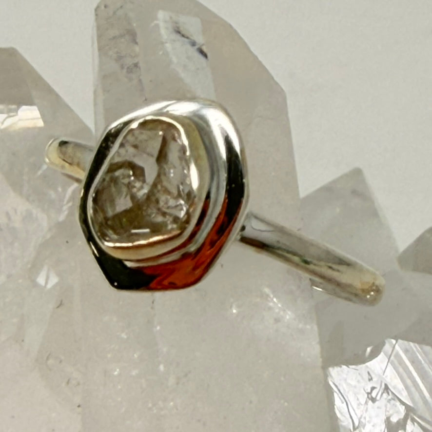 Ring - Herkimer Diamond - Size 7