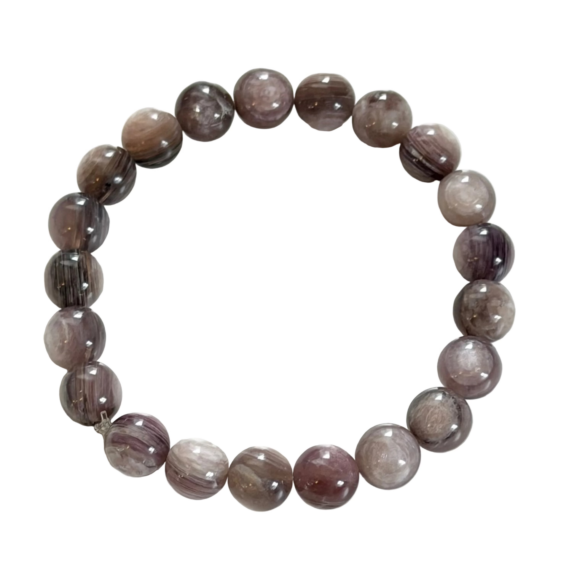 Bracelet - Lepidolite (high grade) - 9-10mm
