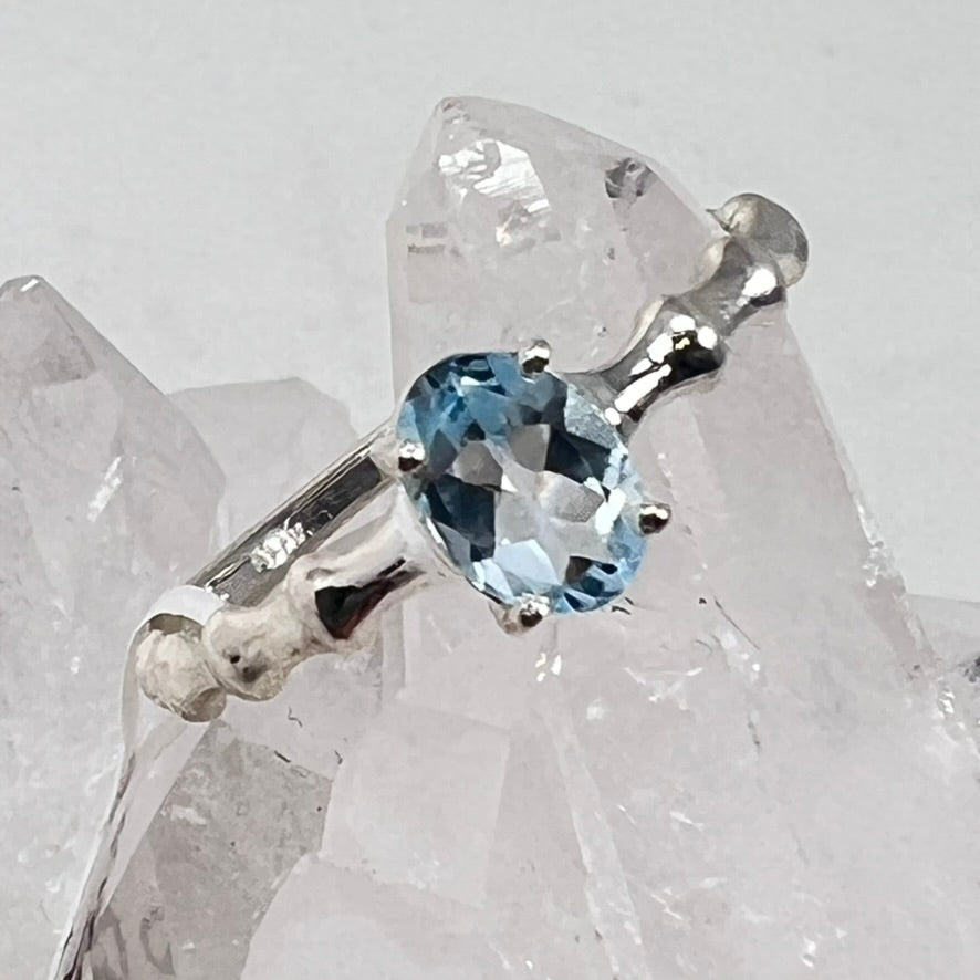Ring - Blue Topaz - Size 8 & 9