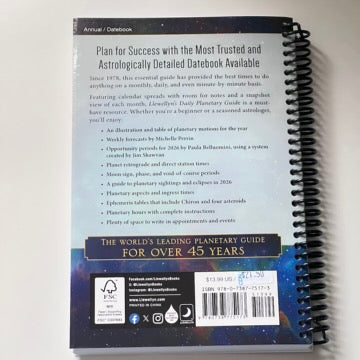 2026 Daily Planetary Guide (Spiral Bound)