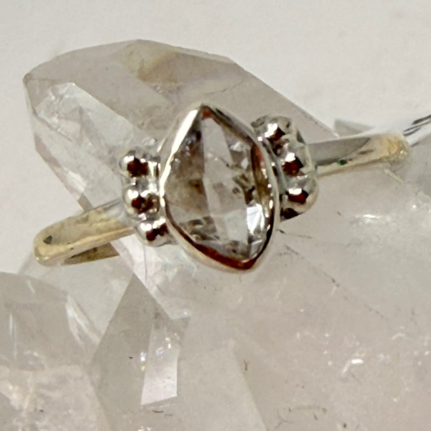 Ring - Herkimer Diamond - Size 7