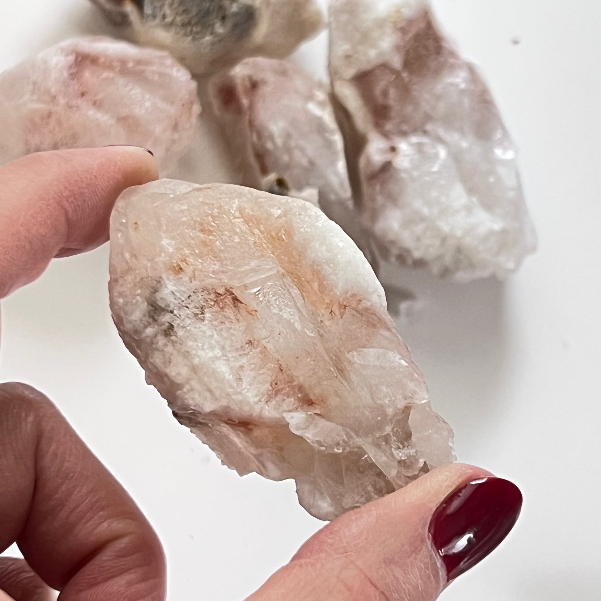 Lithium Quartz Druzy Points $12