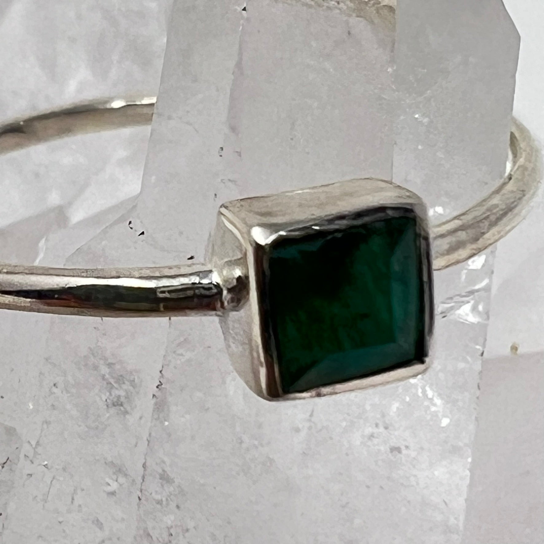 Ring - Emerald (Square) - Size 11