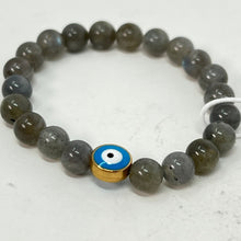 Load image into Gallery viewer, Bracelet Mini Mystic by SoulSkin - Labradorite &amp; Protective Eye
