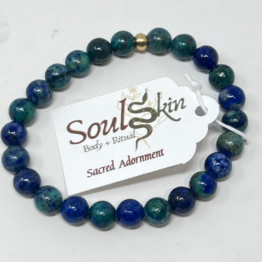 Bracelet by SoulSkin - Azurite