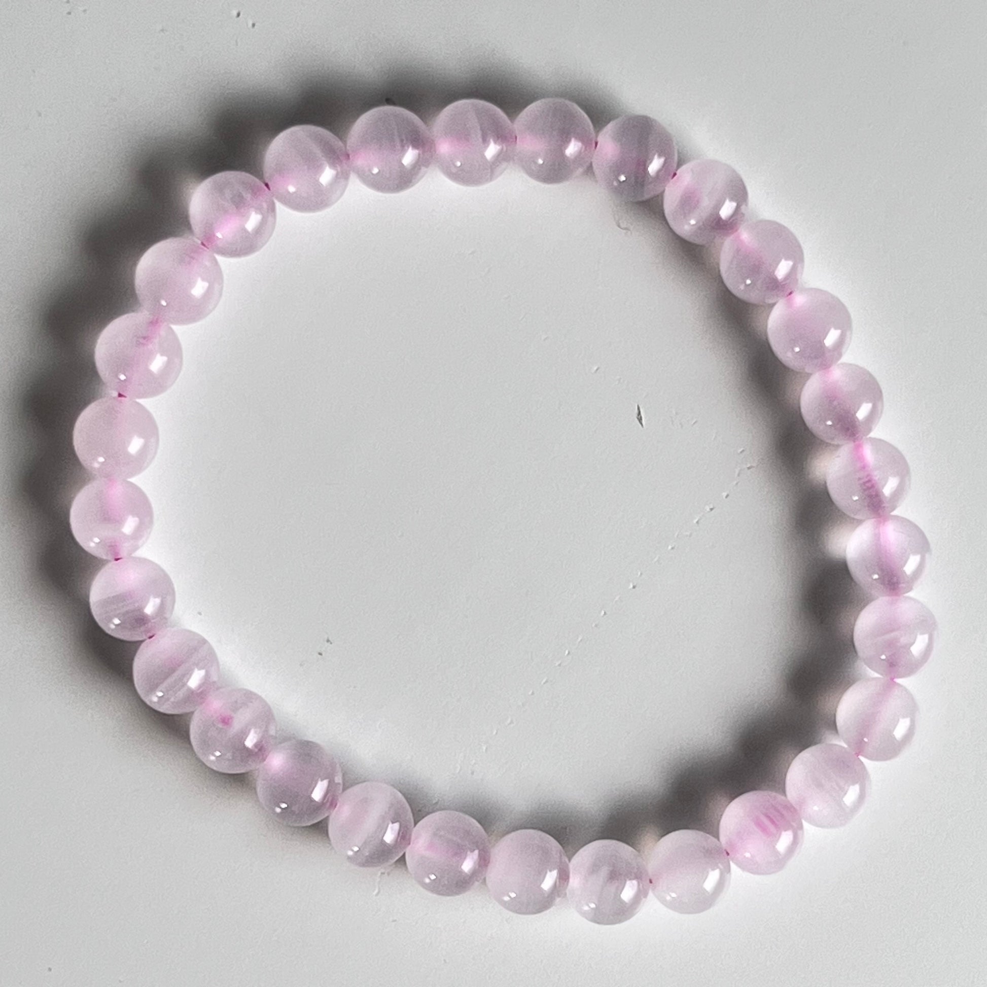 Bracelet - Pink Calcite 6mm