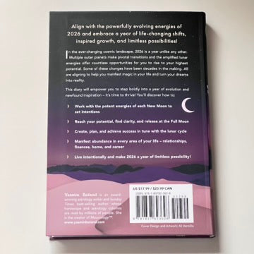 2026 Moonology Diary by Yasmin Boland