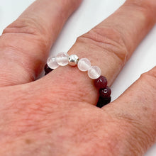 Load image into Gallery viewer, Ring - Crystal Beads by Amy Nicholls (4 options)
