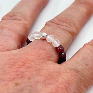 Ring - Crystal Beads by Amy Nicholls (4 options)