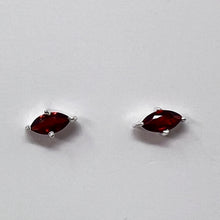 Load image into Gallery viewer, Earrings - Garnet (Eye)
