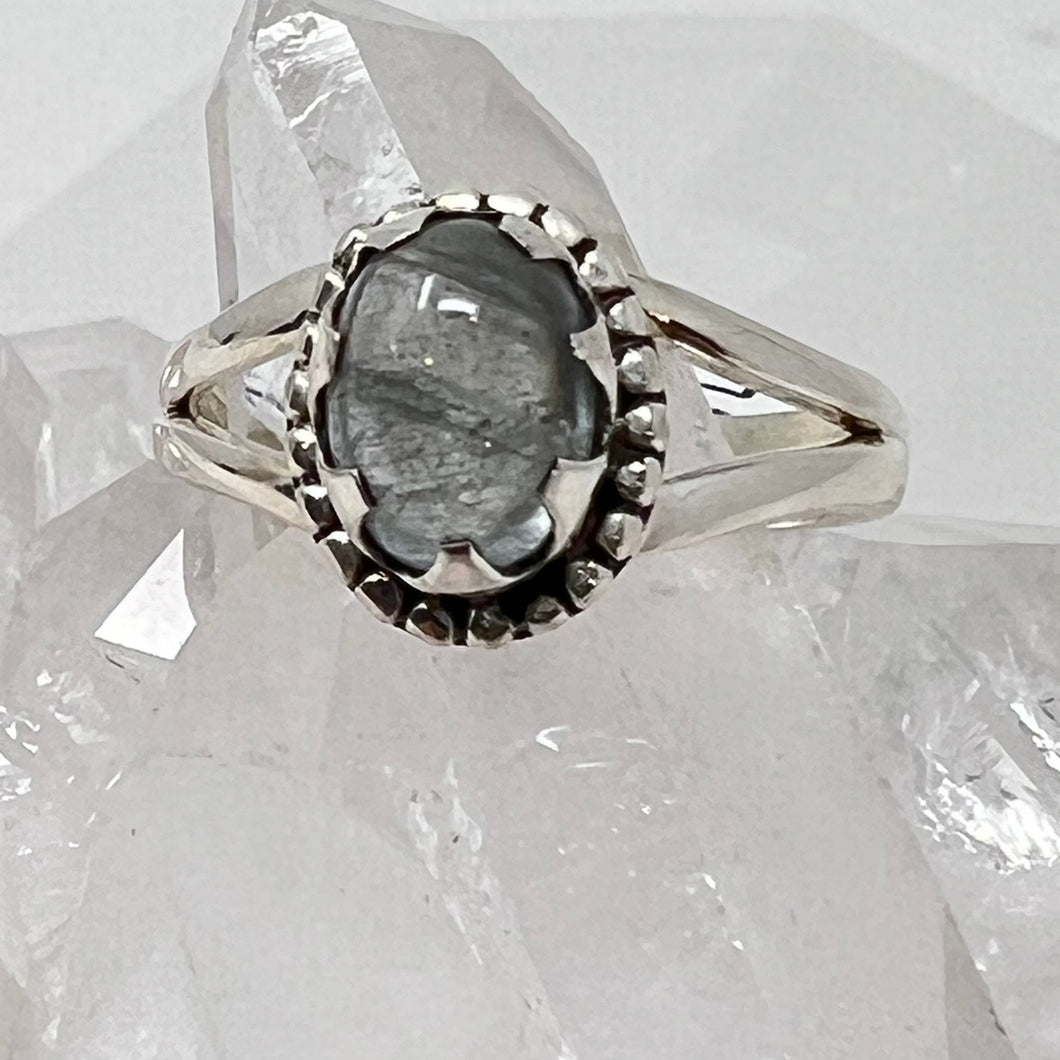 Ring - Silver Topaz - Size 7