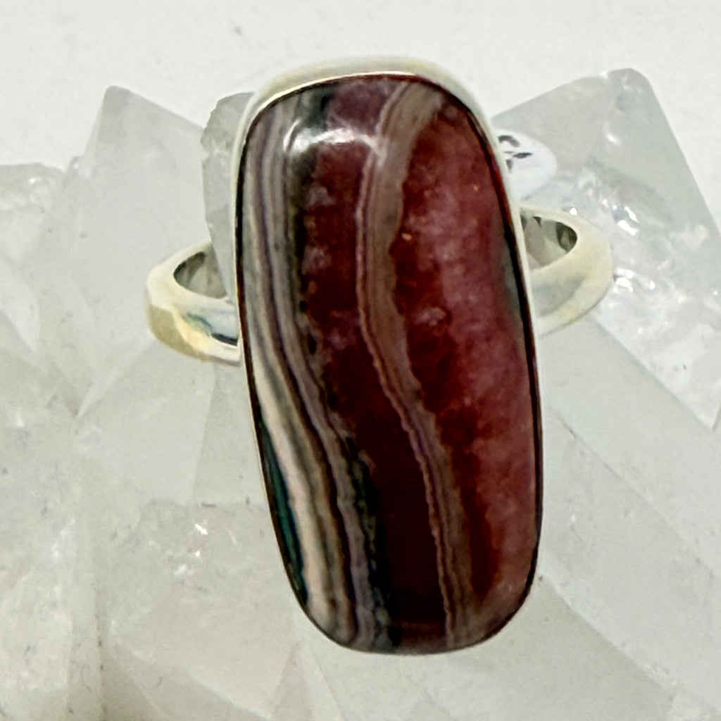 Ring - Rhodocrosite - Size 7