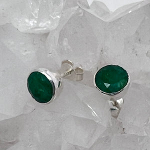 Earrings - Emerald