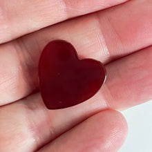 Load image into Gallery viewer, Carnelian Heart (Small/Flat)
