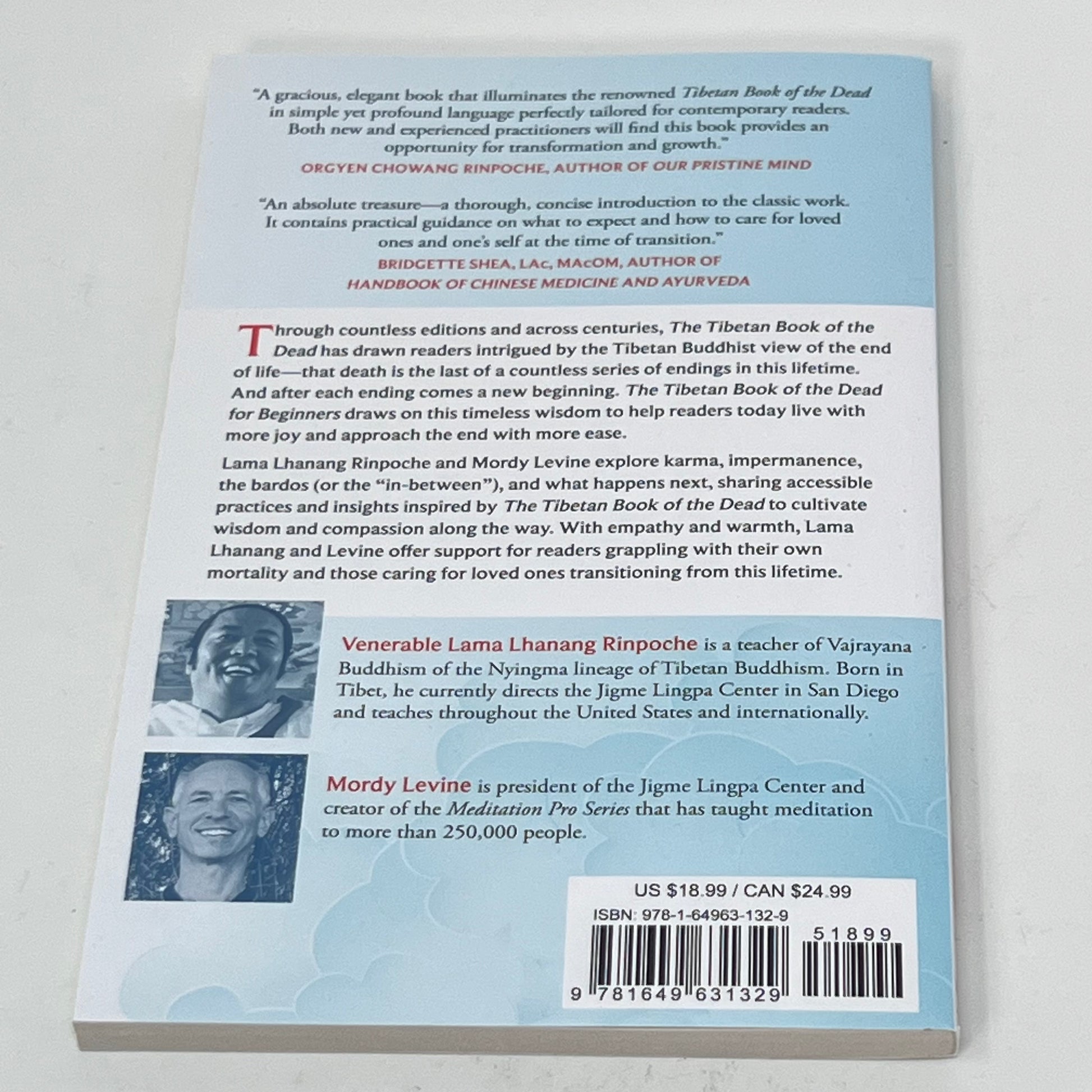 Tibetan Book of the Dead for Beginners by Lama Lhanang Rinpoche