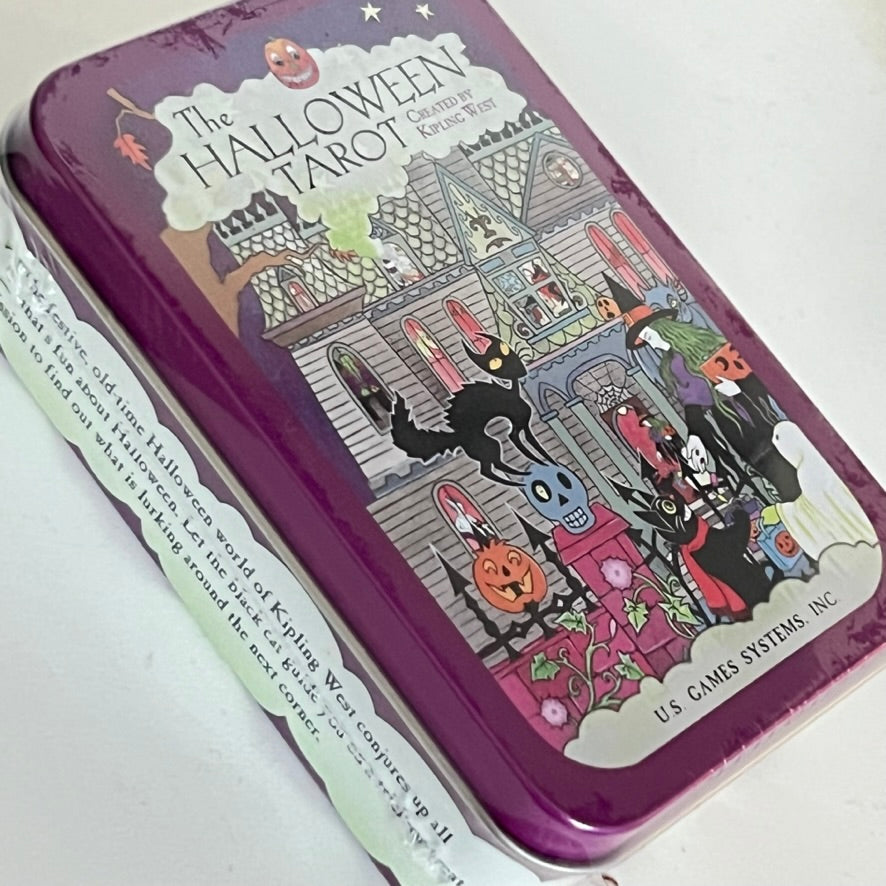 Mini Halloween Tarot (Tin)