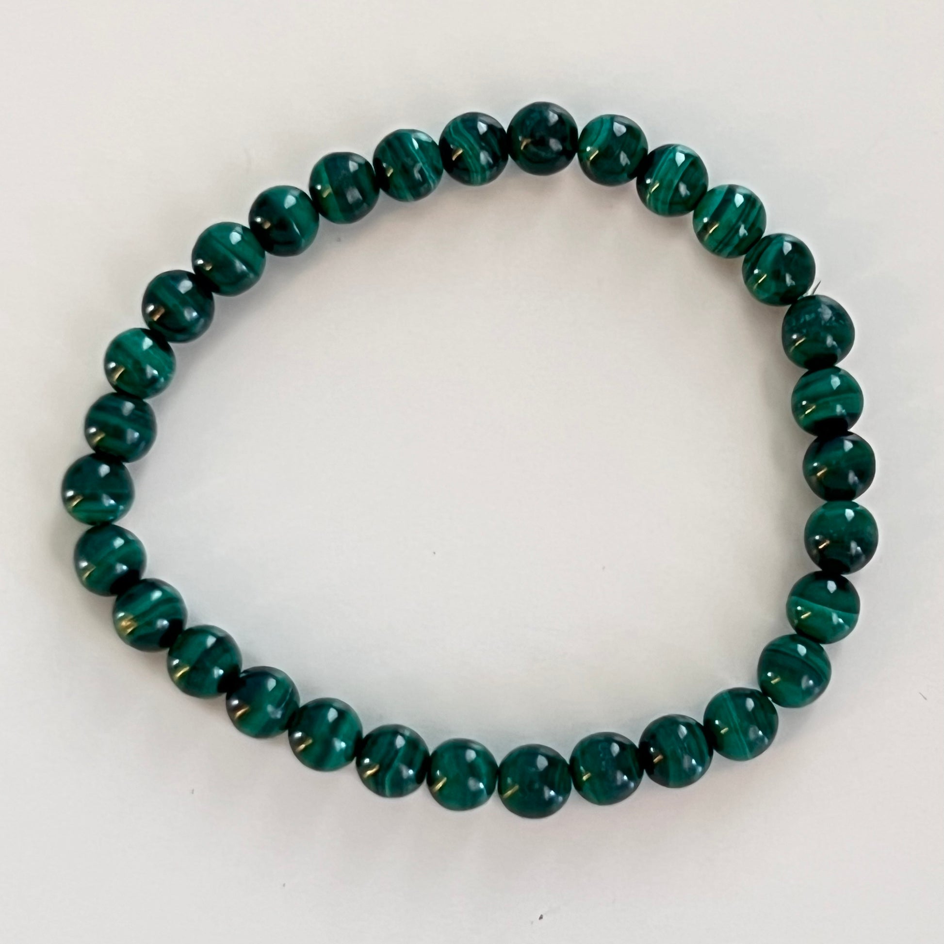 Bracelet - Malachite - 6mm