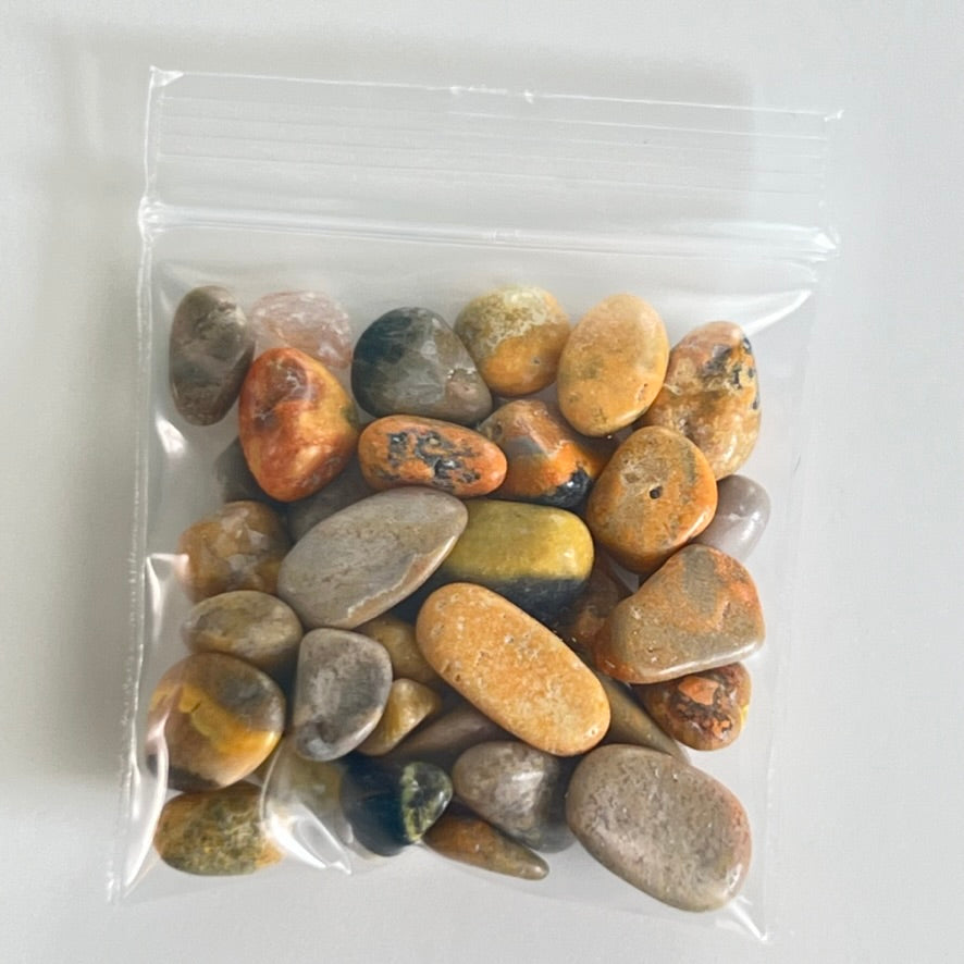 Crystal Chips - Bumblebee Jasper