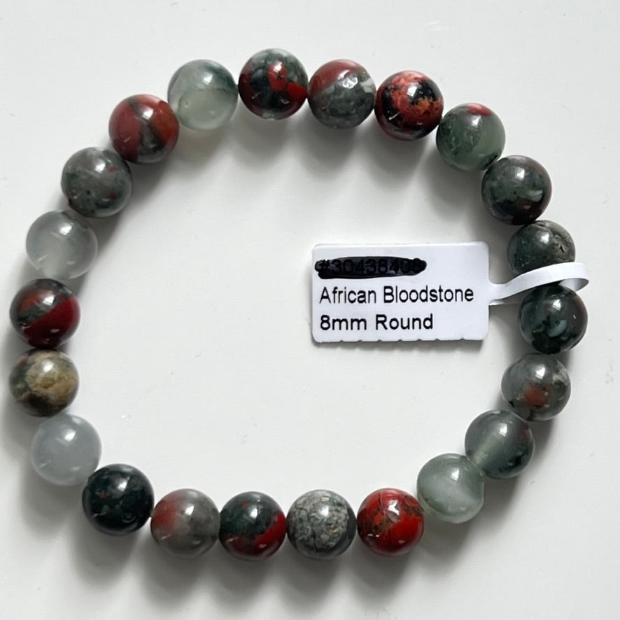 Bracelet - Bloodstone - 8mm