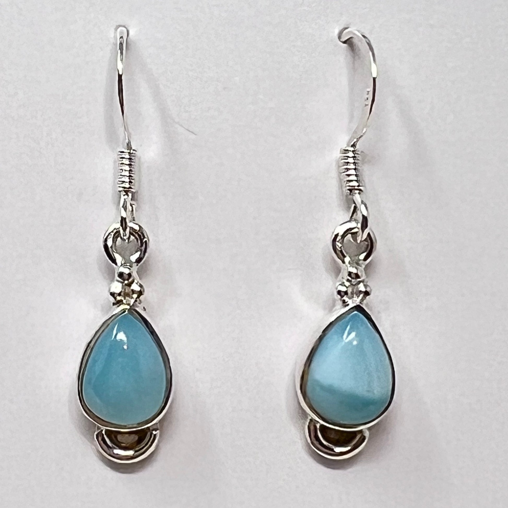 Earrings - Larimar