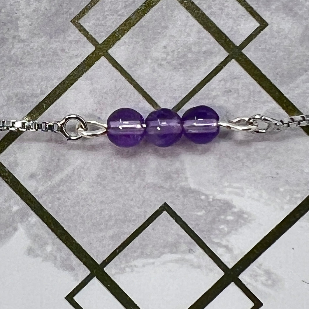 Bracelet (Adjustable) Crystal Beads -  by Crafted Alchemy Co (Options)