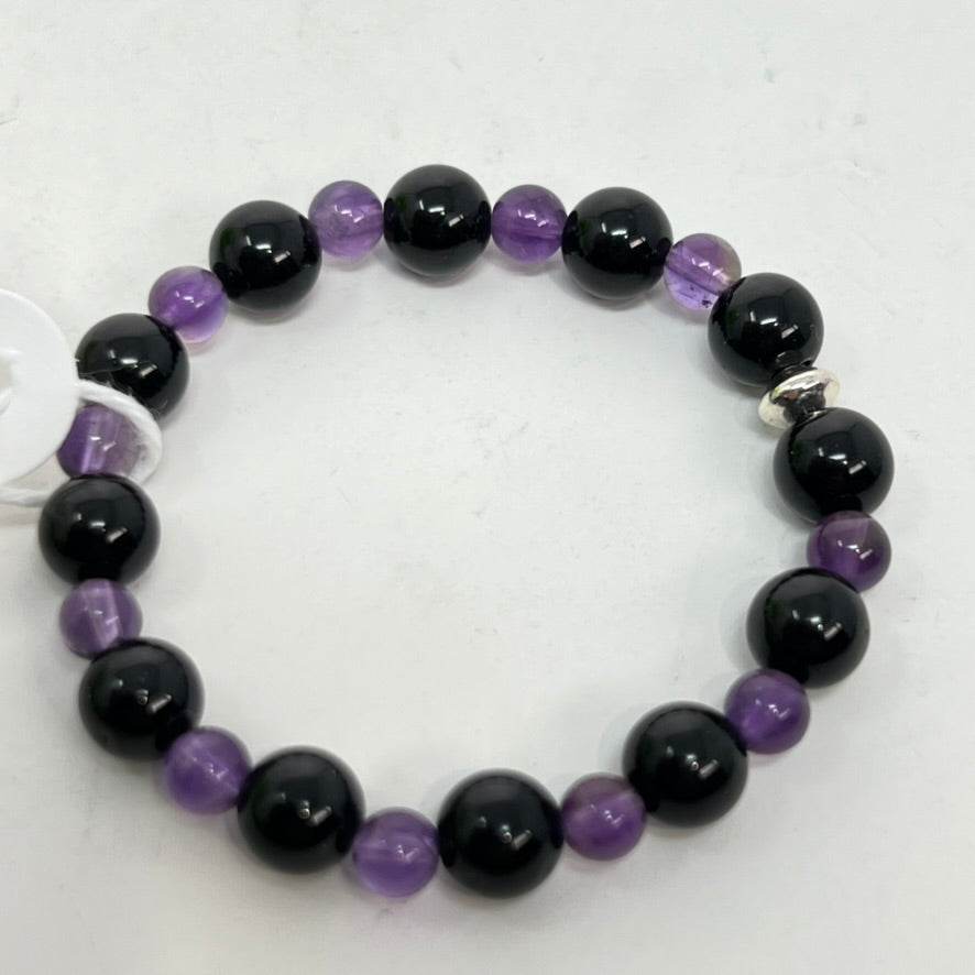 Bracelet Mini Mystic by SoulSkin - Amethyst & Tourmaline
