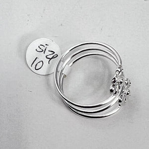 Ring - Flower (Size Options)