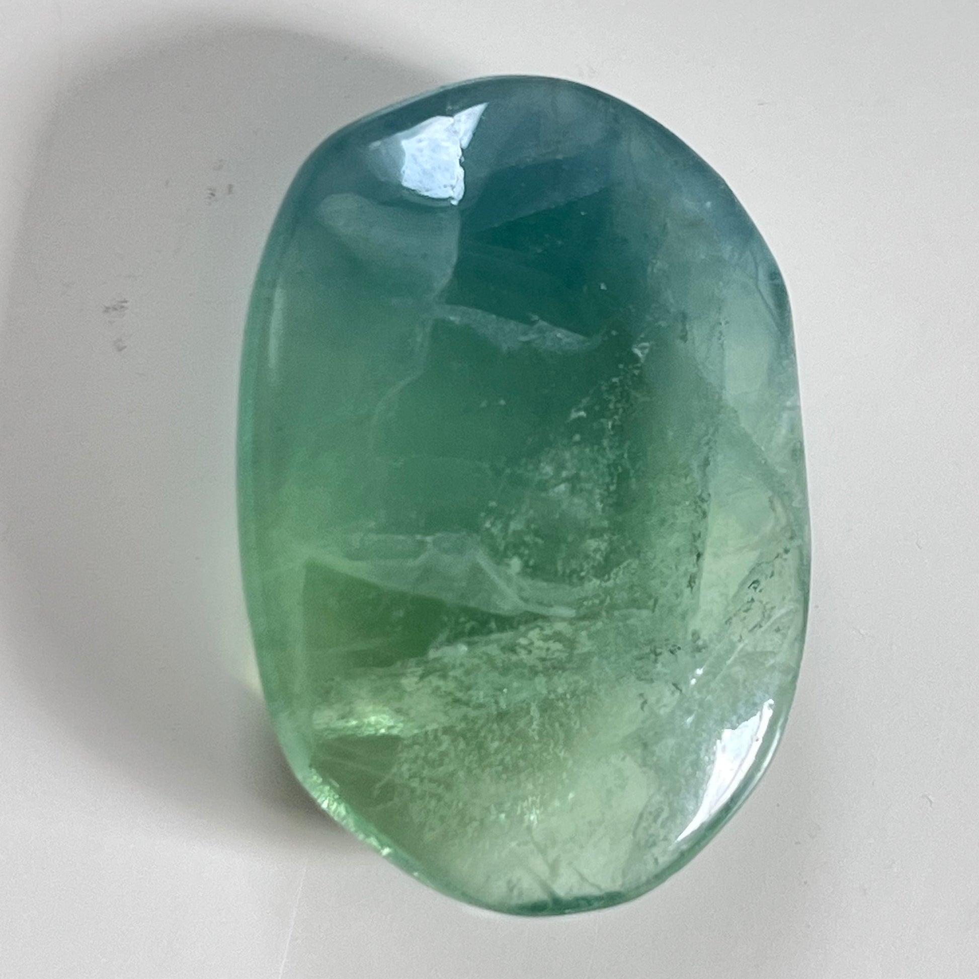 Fluorite (Blue/Green) Palm Stone
