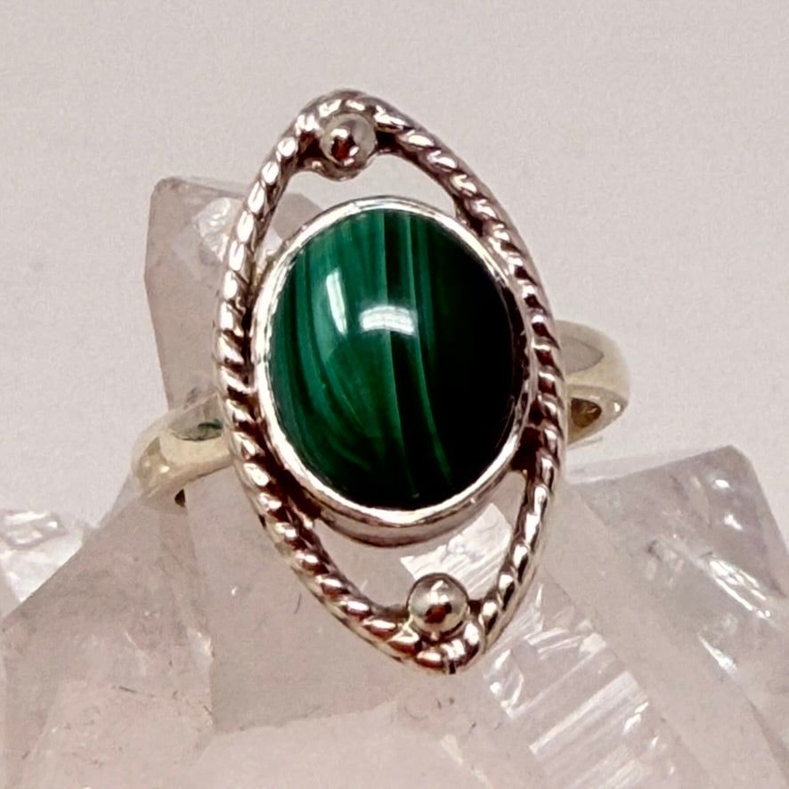 Ring - Malachite - Size 6