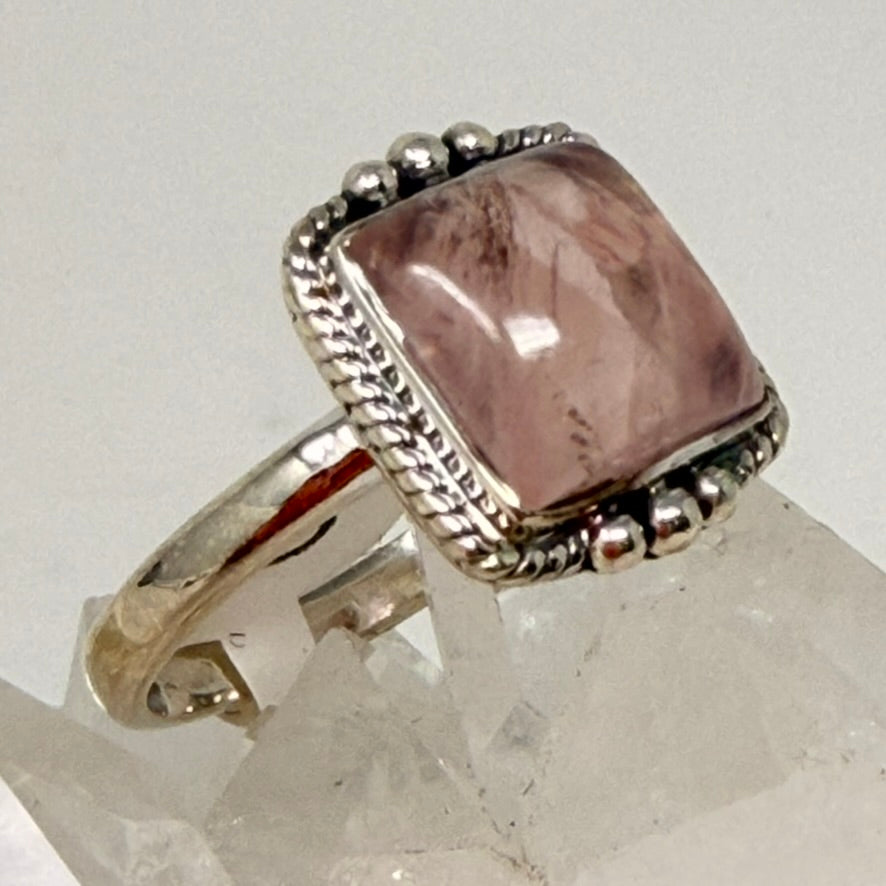 Ring - Rose Quartz - Size 12