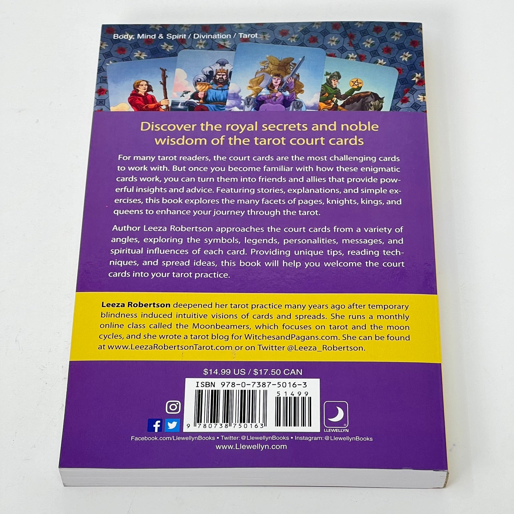 Tarot Court Cards For Beginners by Leeza Robertson