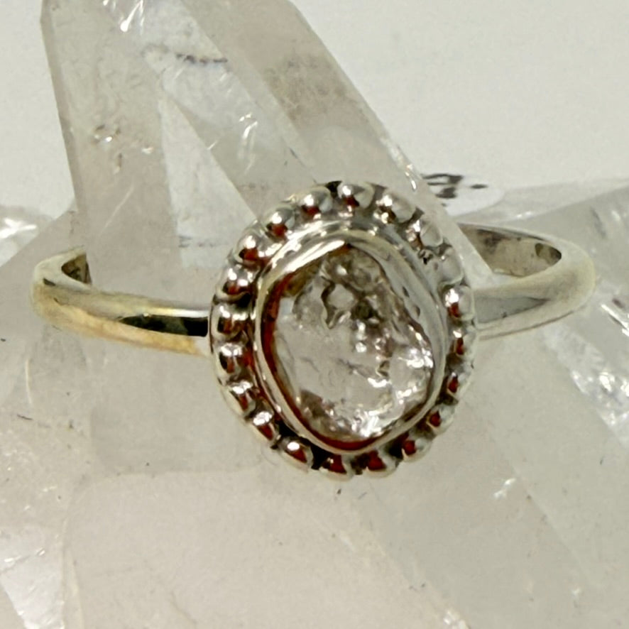 Ring - Herkimer Diamond - Size 9