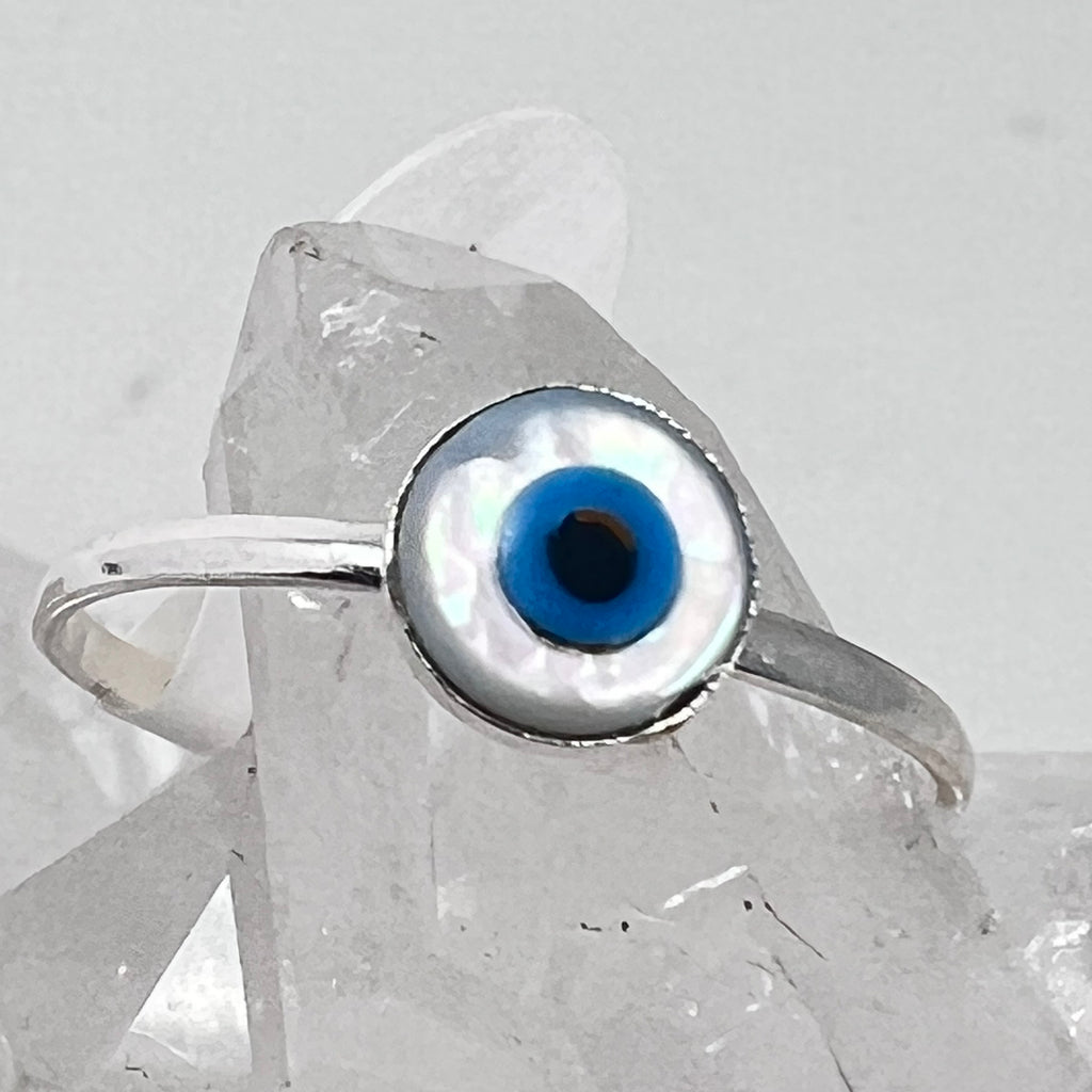 Evil Eye Ring (Size Options)