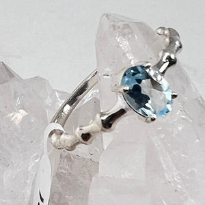 Ring - Blue Topaz - Size 8 & 9