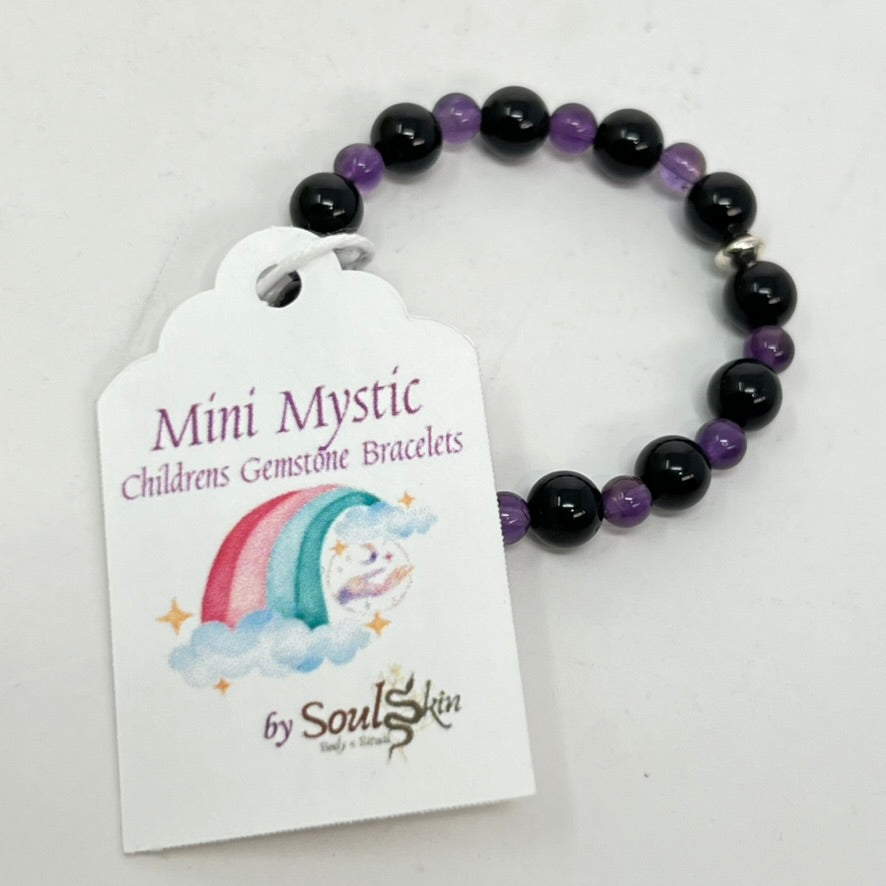 Bracelet Mini Mystic by SoulSkin - Amethyst & Tourmaline