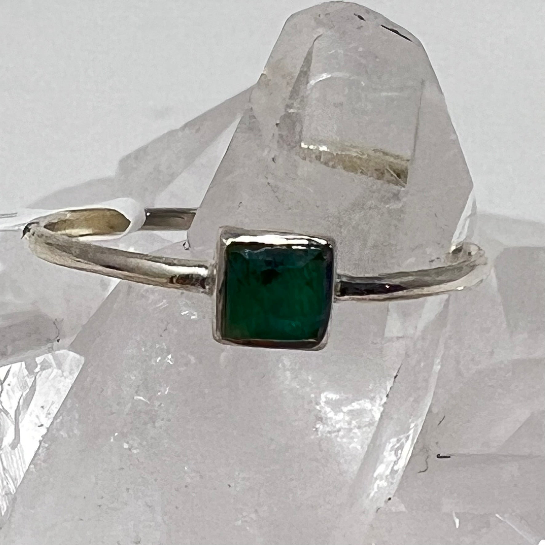 Ring - Emerald (Square) - Size 11
