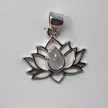 Load image into Gallery viewer, Lotus crystal Pendant (Various)
