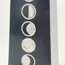 Load image into Gallery viewer, Black Onyx Obelisk with Moon Phases
