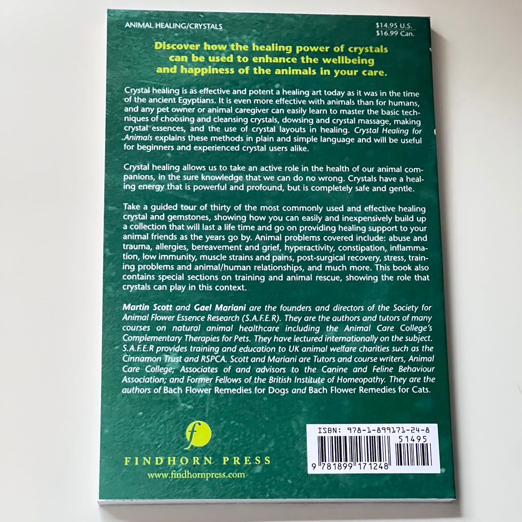 Crystal Healing for Animals by Martin J Scott & Gael Mariani