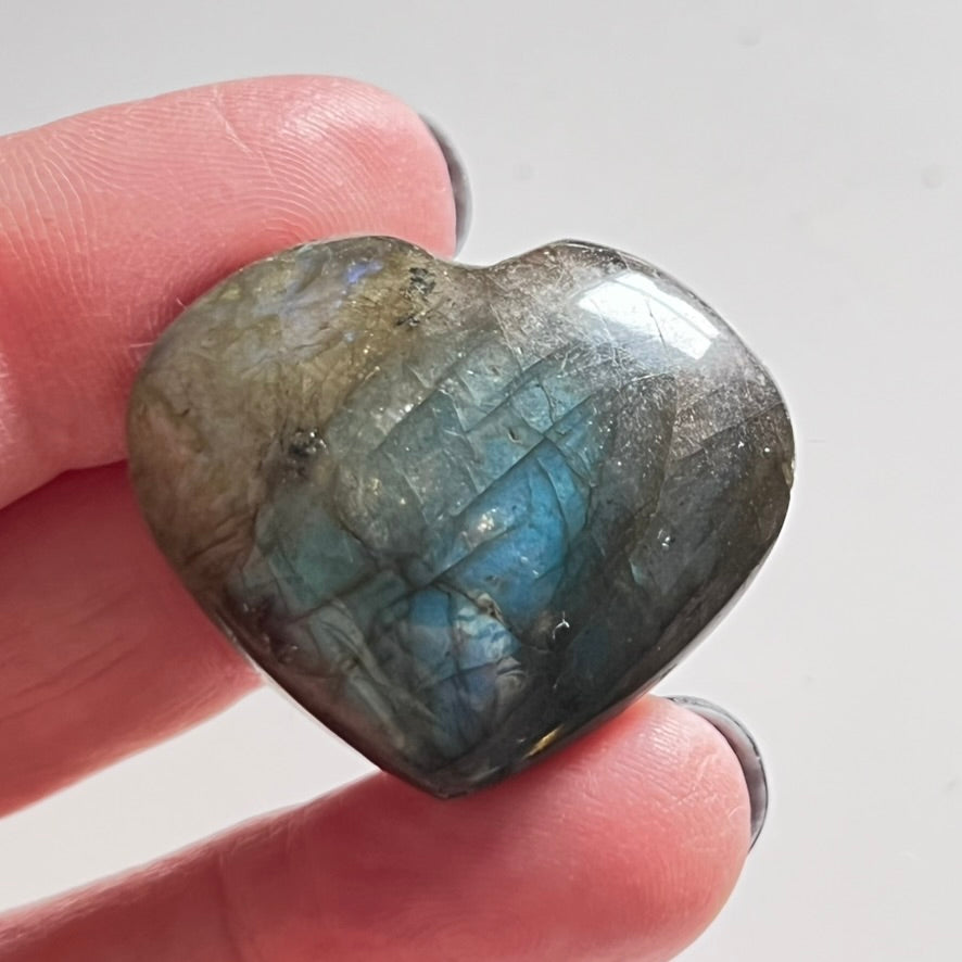 Labradorite Heart (Small) - $14