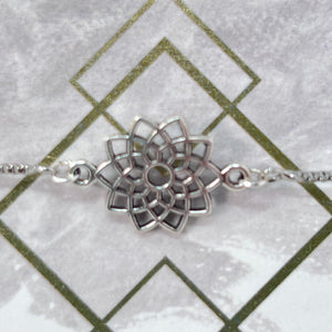 Bracelet (Adjustable) Chakra Symbol by Crafted Alchemy Co (Options)