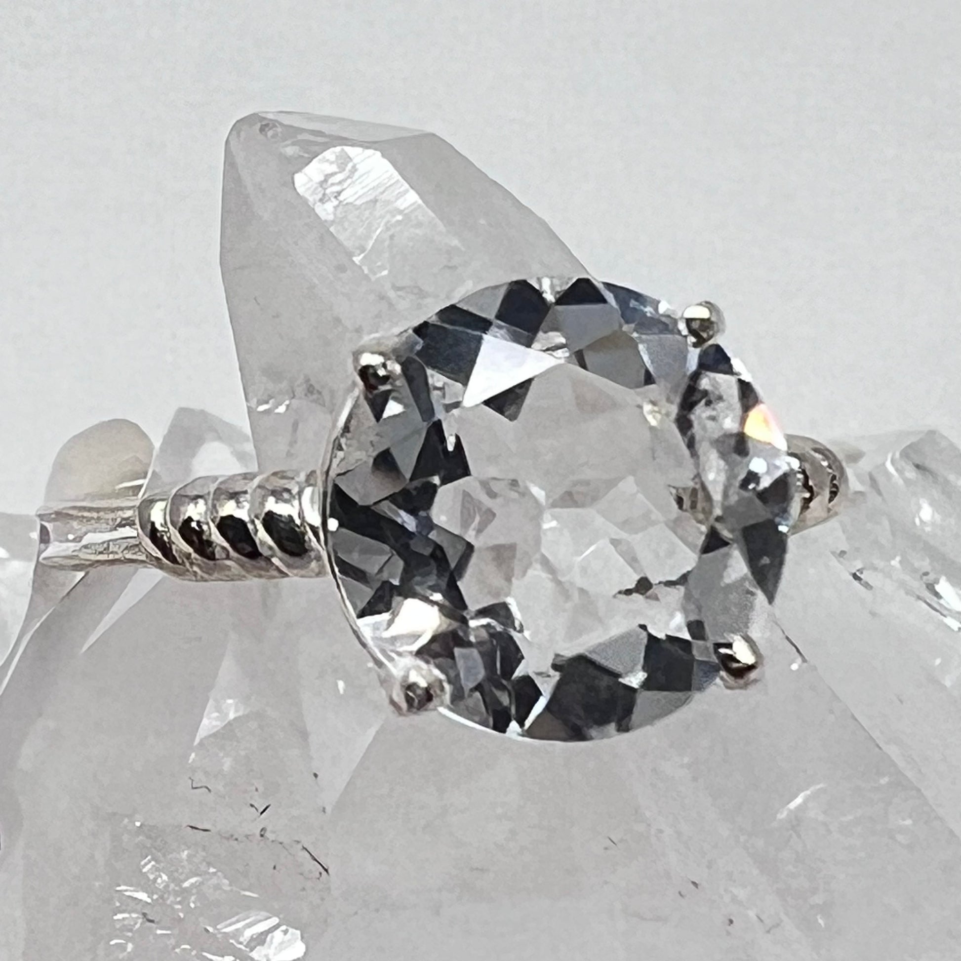 Ring - Herkimer Diamond - Size 9