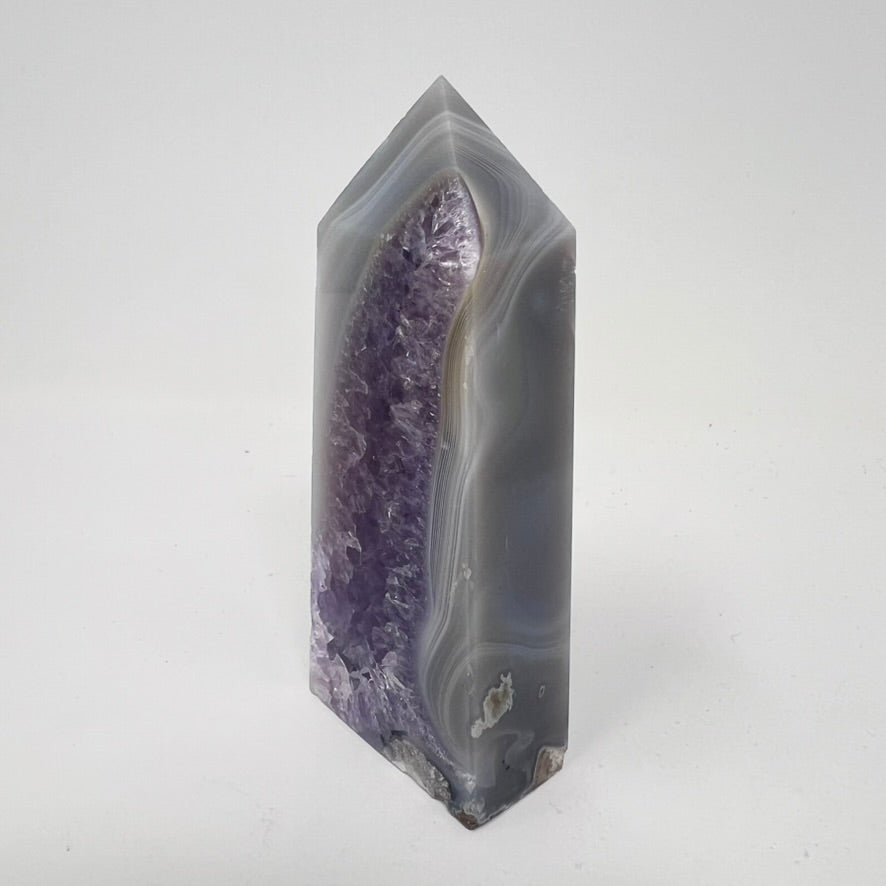 TLC Amethyst/Agate Obelisk