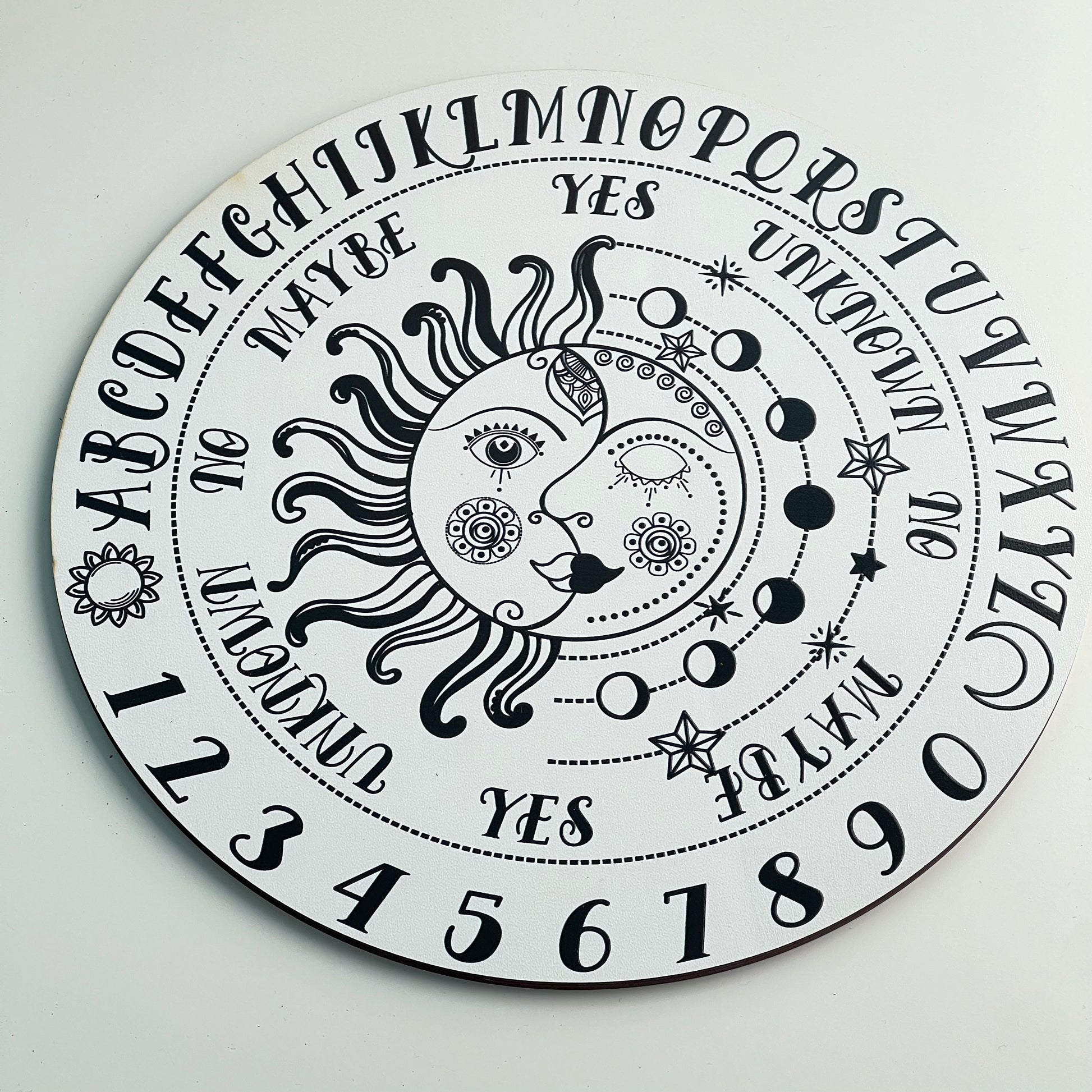 Pendulum Board - Celestial - White