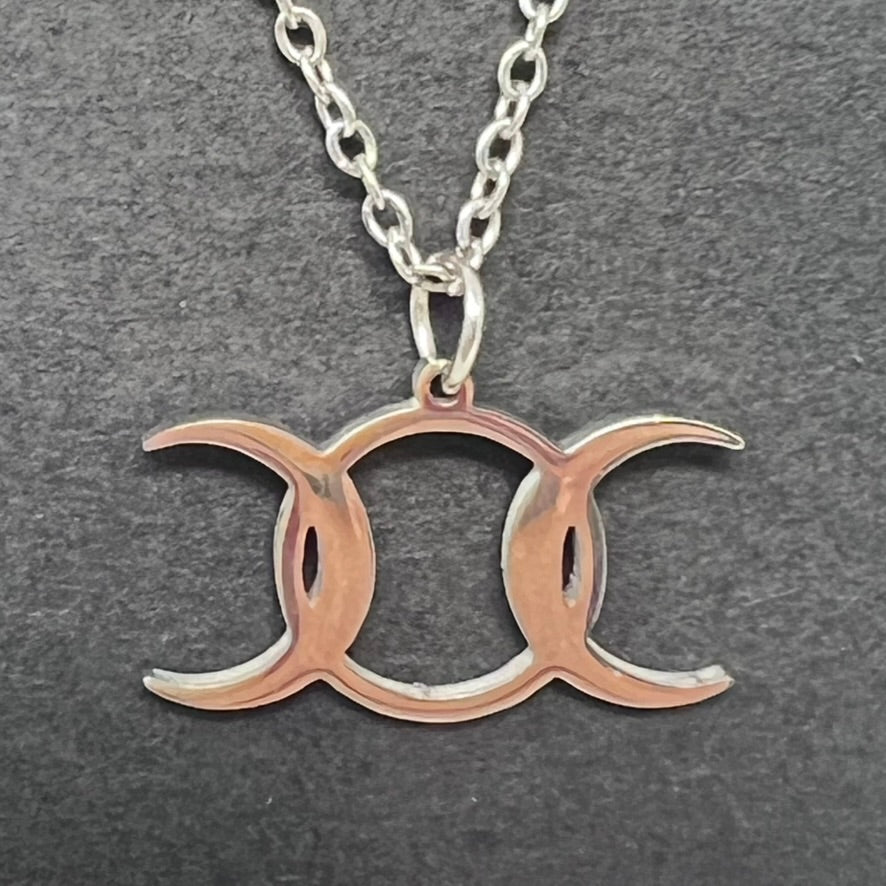 Triple Goddess Pendant  by Cunning & Kind (Stainless Steel)