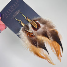 Load image into Gallery viewer, Feather Earrings by BlakByrd - Pheasant &amp; Rooster
